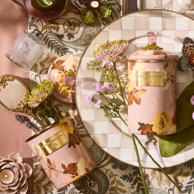 Wild Rose Mauve Small Canister image number 4