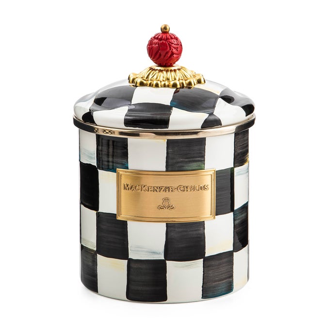 Courtly Check Small Canister image number 0