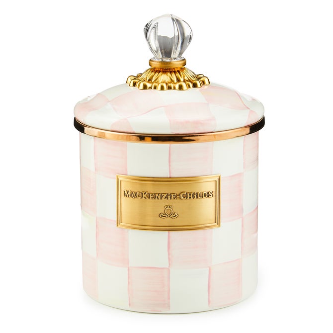 Rosy Check Enamel Canisters image number 0