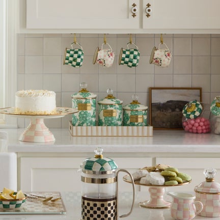 Emerald English Garden Medium Canister