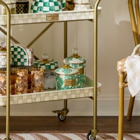 Emerald English Garden Canisters