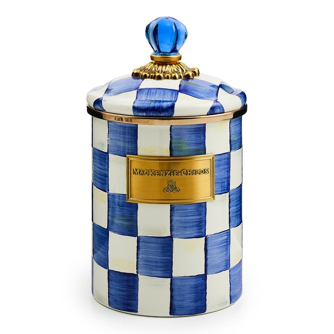 Royal Check Medium Canister image number 0