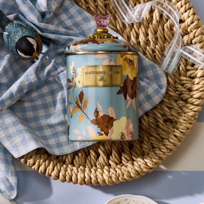 Wild Rose Slate Medium Canister image number 1