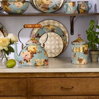 Wild Rose Slate Medium Canister