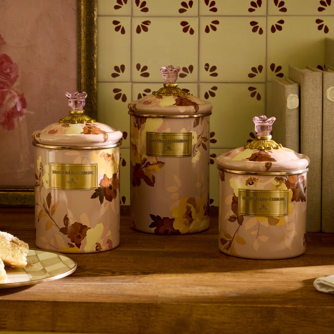 Wild Rose Mauve Medium Canister image number 3