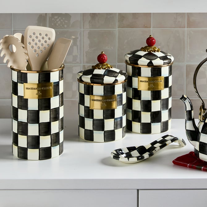 Courtly Check Medium Canister image number 1