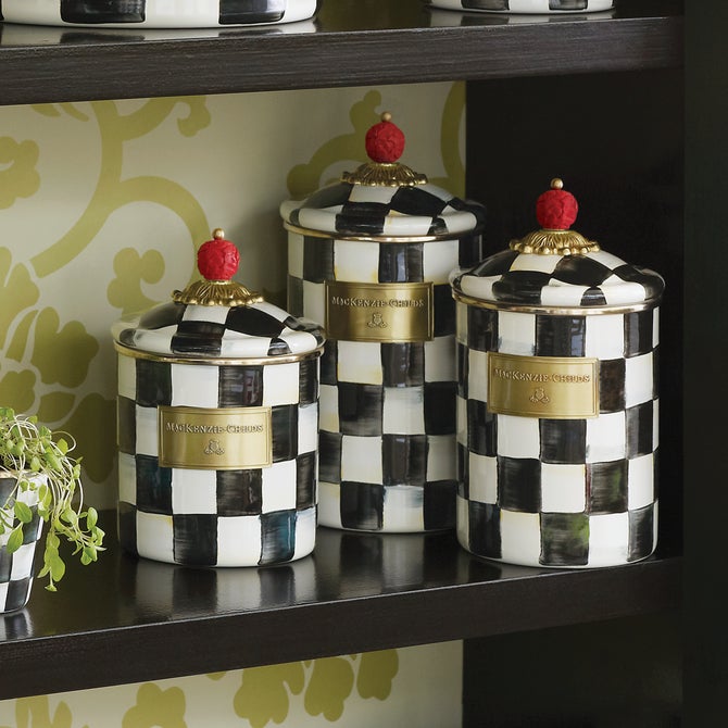 Courtly Check Medium Canister image number 3