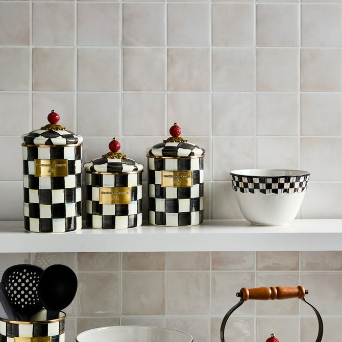 Courtly Check Medium Canister image number 6