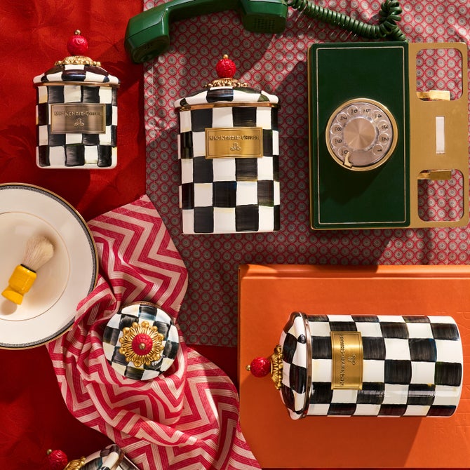 Courtly Check Medium Canister image number 9