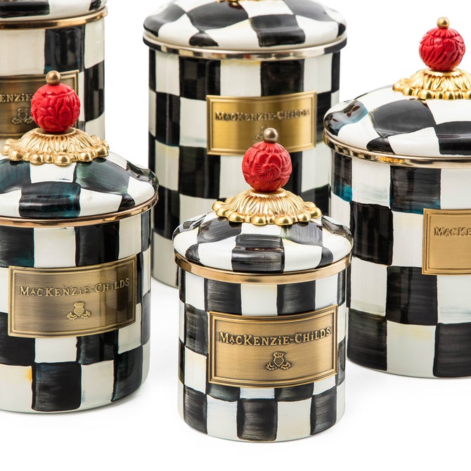 Courtly Check Medium Canister image number 4