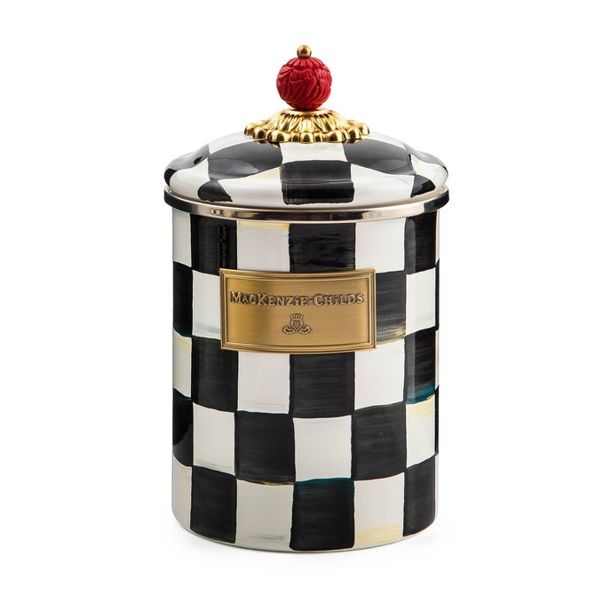 Courtly Check Medium Canister image number 0