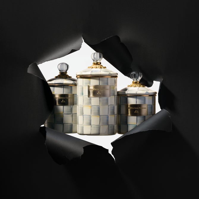Sterling Check Medium Canister image number 2