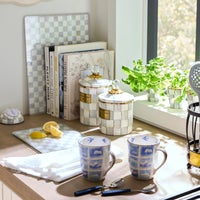 Sterling Check Medium Canister