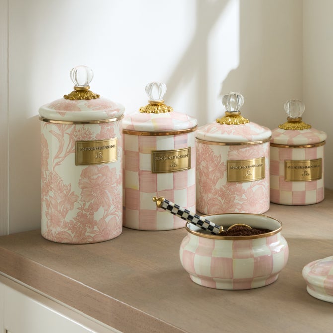 Rosy Check Enamel Canisters image number 9