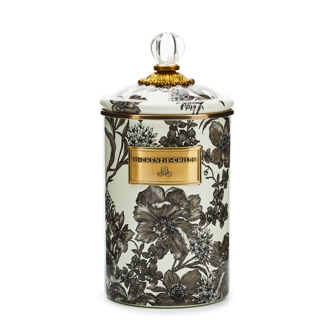 Sterling English Garden Enamel Canisters image number 2