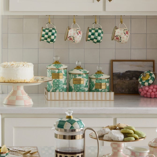 Emerald English Garden Canisters image number 5