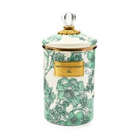 Emerald English Garden Canisters