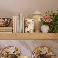 Wild Rose White Large Canister