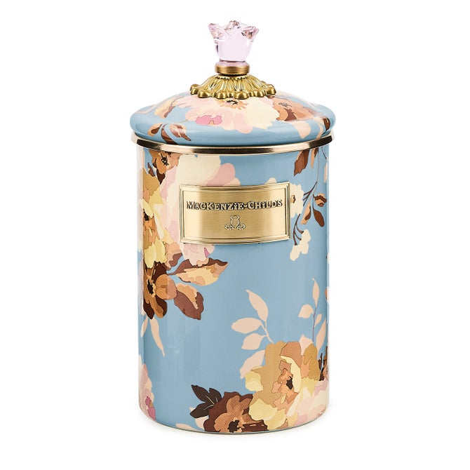 Wild Rose Slate Large Canister image number 0