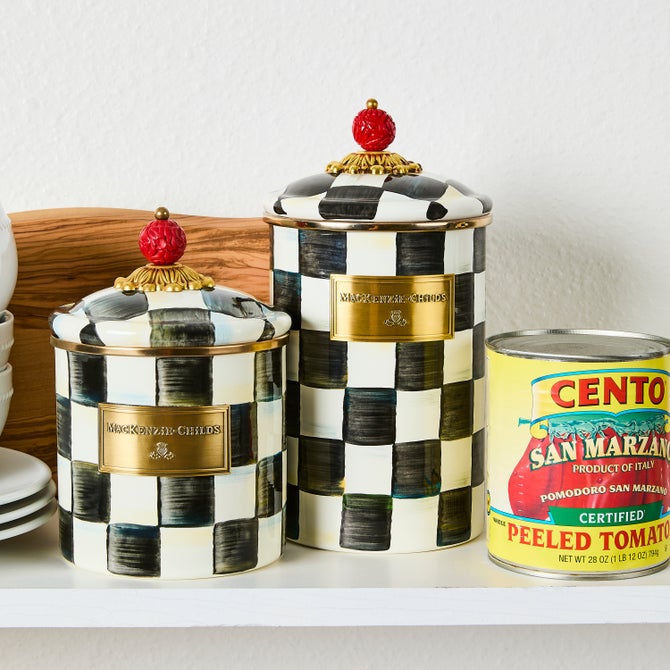 Courtly Check Large Canister image number 13