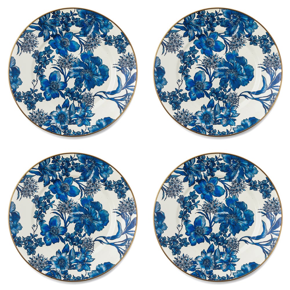 English Garden Dinnerware, Set of 4 - Royal English Garden, Dinner Plate, Set of 4 mackenzie-childs Panama imagen 1