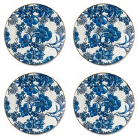 Royal English Garden Enamel Dinner Plate, Set of 4