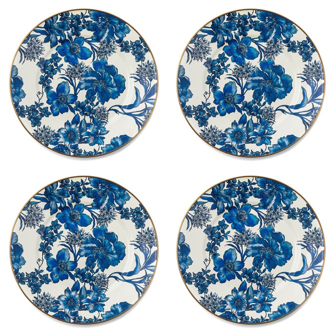 Royal English Garden Enamel Dinner Plate, Set of 4 image number 0