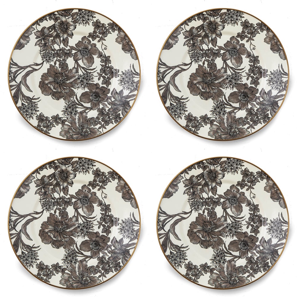 English Garden Dinnerware, Set of 4 - Sterling English Garden, Dinner Plate, Set of 4 mackenzie-childs Panama imagen 1