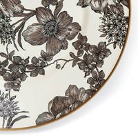 Sterling English Garden Enamel Dinner Plate