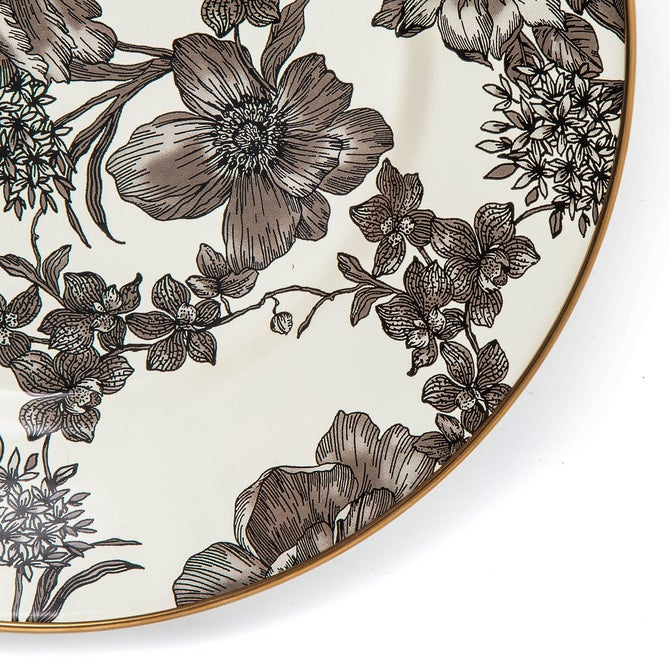 Sterling English Garden Enamel Dinner Plate image number 2