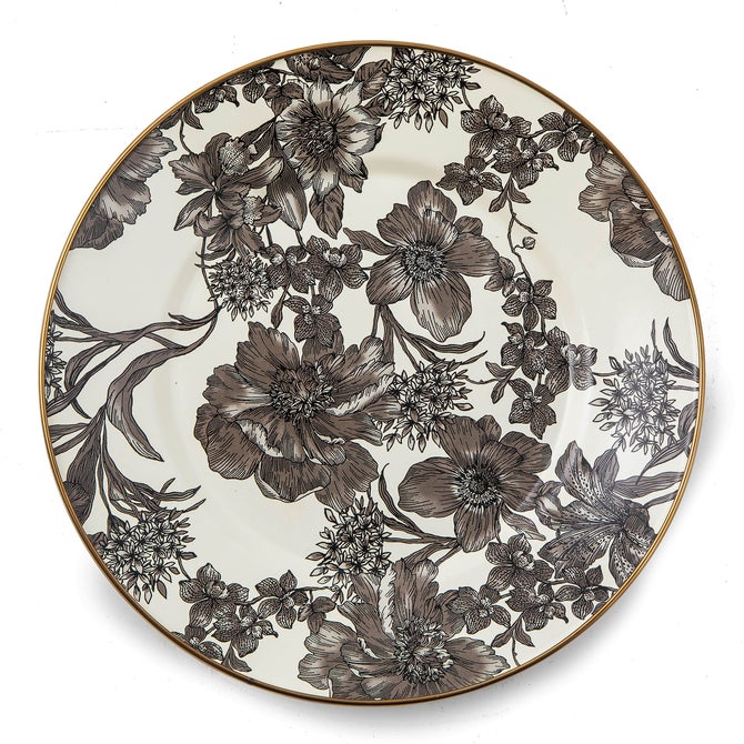 Sterling English Garden Enamel Dinner Plate image number 0