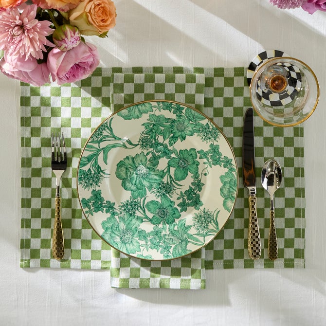 Emerald English Garden Enamel Dinnerware image number 11