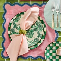 Emerald English Garden Enamel Dinnerware