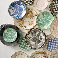 Emerald English Garden Enamel Dinnerware