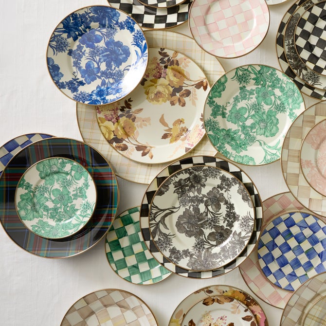 Emerald English Garden Enamel Dinnerware image number 13