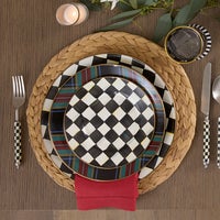 Black Tartan Dinnerware