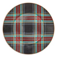 Black Tartan Dinnerware