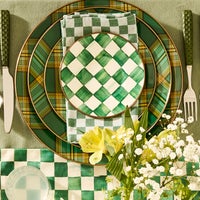 Tartan Green Dinner Plate