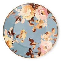 Wild Rose Slate Dinner Plate