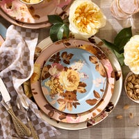 Wild Rose Mauve Dinner Plate