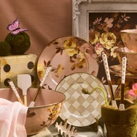 Wild Rose Mauve Dinner Plate