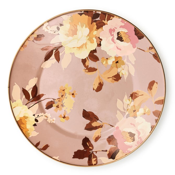 Wild Rose Mauve Dinner Plate image number 0