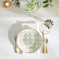 Sterling Check Dinner Plate