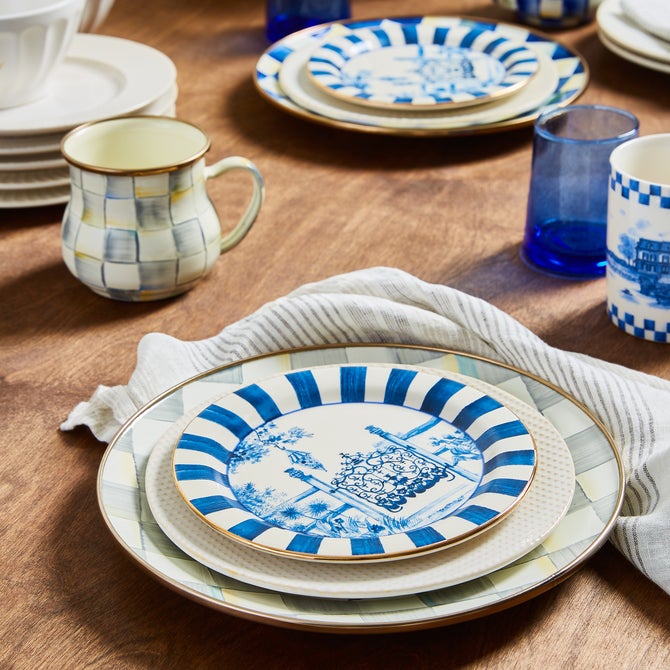 Sterling Check Dinner Plate image number 12