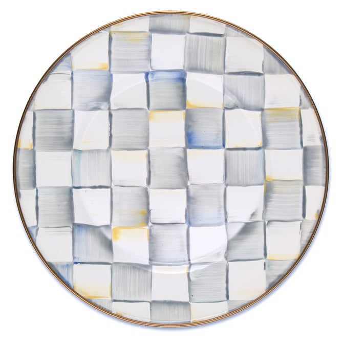 Sterling Check Dinner Plate image number 0