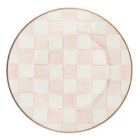 Rosy Check Enamel Dinnerware