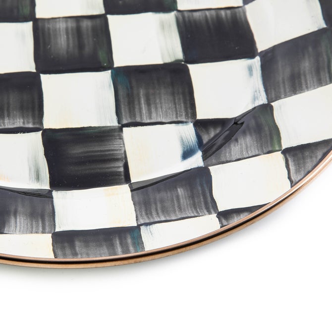 Courtly Check Dinner Plate image number 12