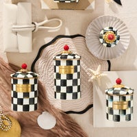 Courtly Check Canisters, Set of 3
