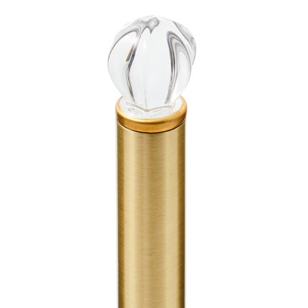 Rosy Check Wood Paper Towel Holder
