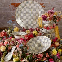 Sterling Check Small Colander